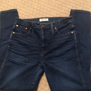 Madewell Jeans 10”High Riser Skinny